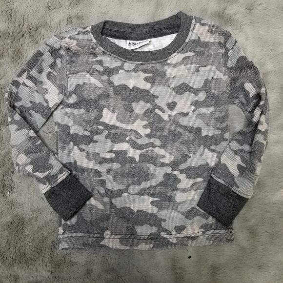 Mish Kids Other - Mish Boys Camo Thermal Longsleeve
